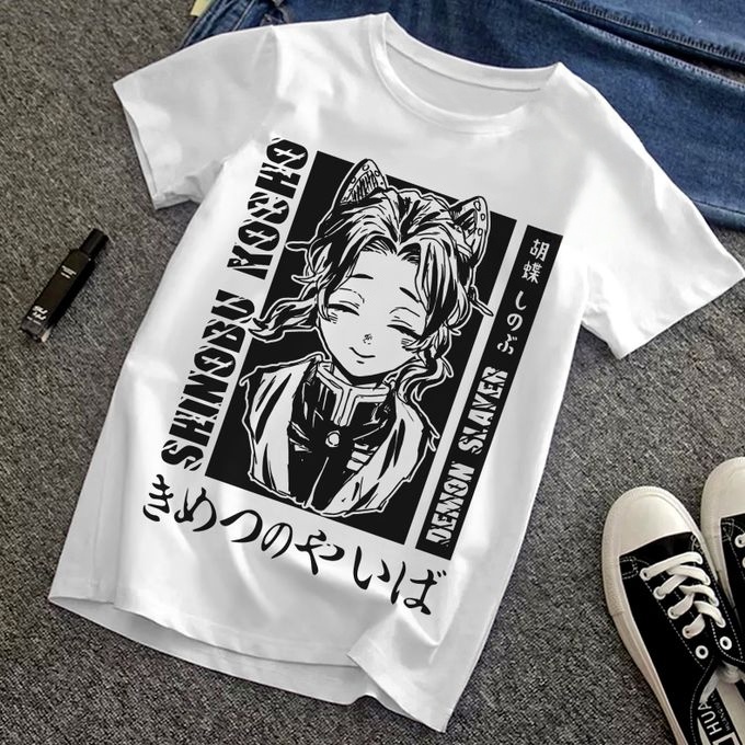Summer Clothing Images - Letnia koszulka z nadrukiem Ghost Blade