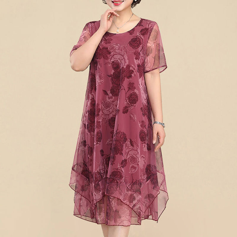 Summer Gauze Clothing - NOWE Sukienki z krótkim rękawem i