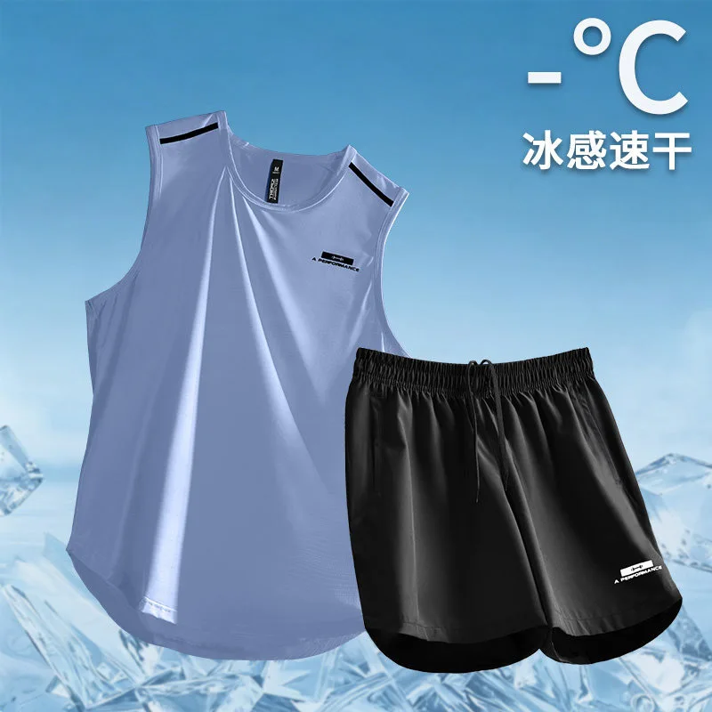 Yours Summer Clothing - Męski sportowy strój do biegania z