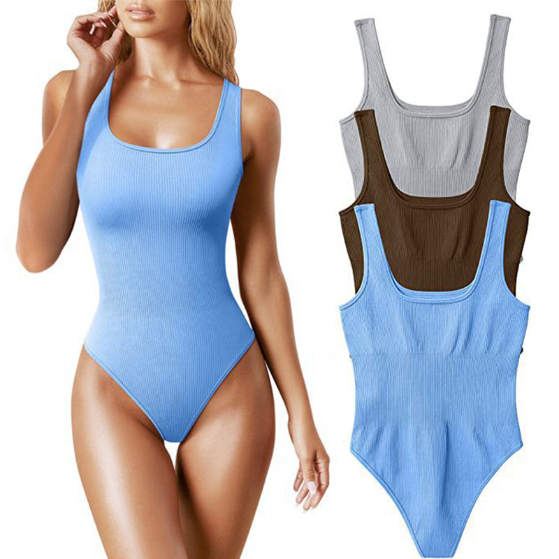 Summer Clothing Juniors - Harajuku solidna Body bez rękawów seksowne