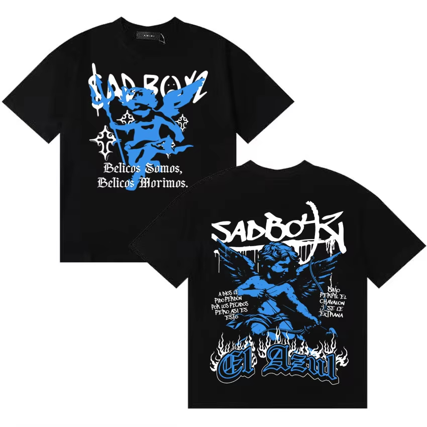 Summer Clothing H&M - Koszulka Rapper Junior H Sad Boyz