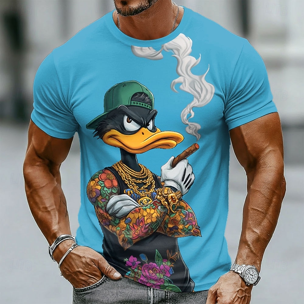 Crew Clothing Summer Jacket - Zabawne koszulki męskie z nadrukiem 3D