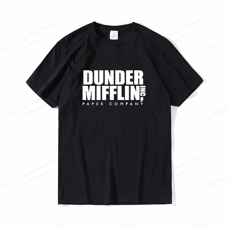 Summer Clothing Teens - DUNDER MIFFLIN T Shirt moda męska