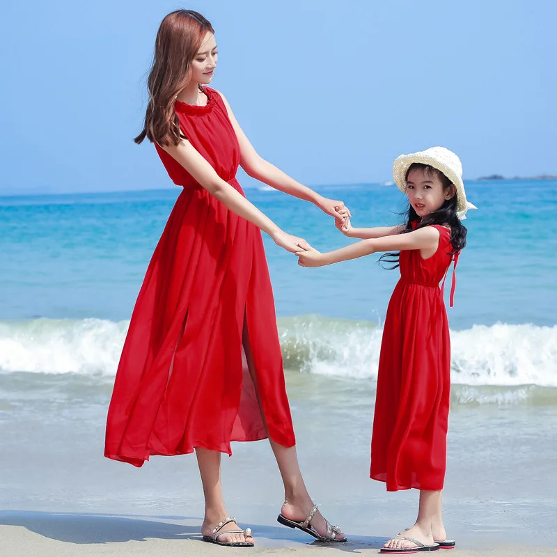 Mama i dziewczynka Sukienka na – Summer Clothing Resort recenzja i cena