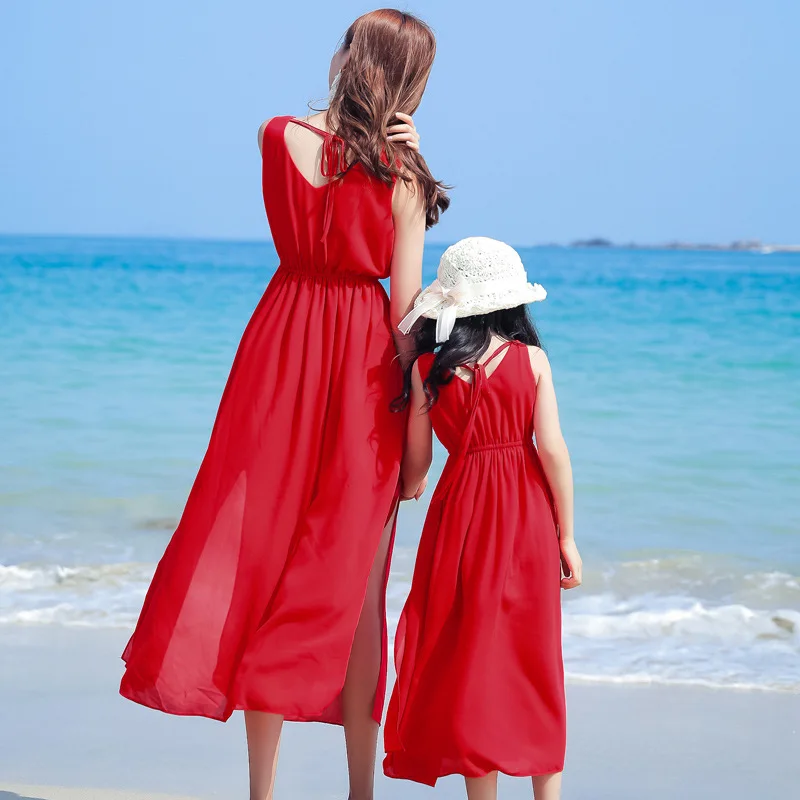 Mama i dziewczynka Sukienka na – Summer Clothing Resort recenzja i cena
