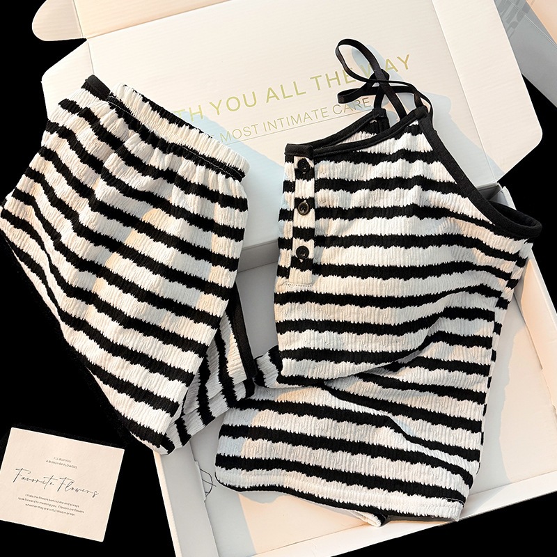 Nowa letnia piżama damska z mo – Summer Clothing Teens recenzja i cena