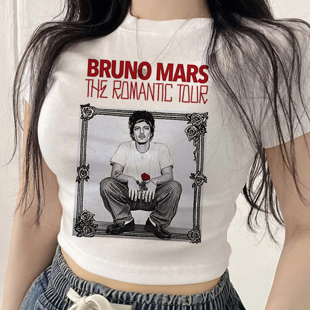 Bruno Mars crop top, scena z a – Summer Clothing Teens recenzja i cena