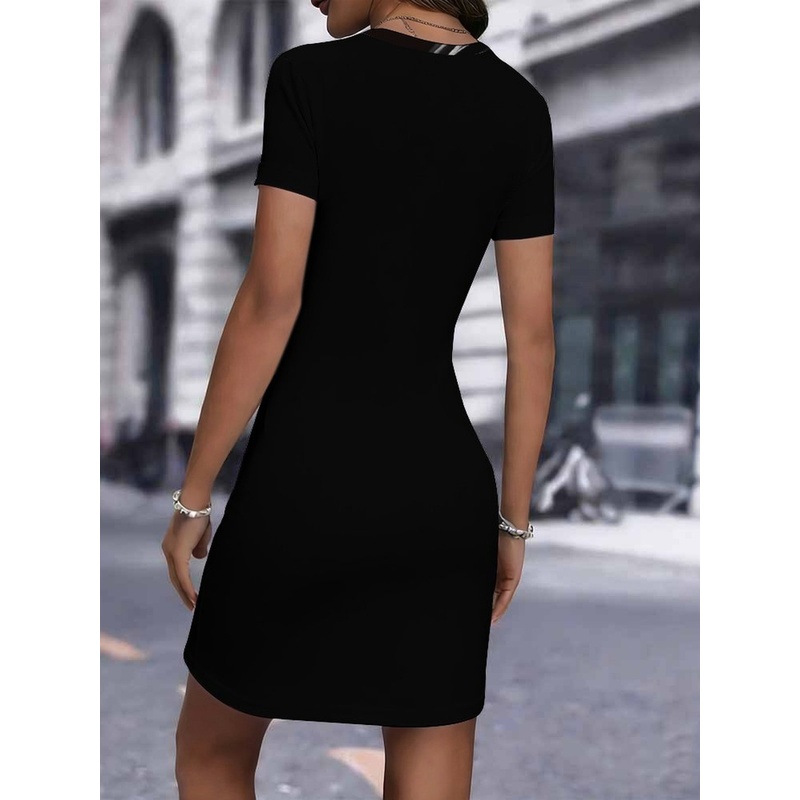 Damska sukienka bodycon z nadr – Summer Clothing H&M recenzja i cena