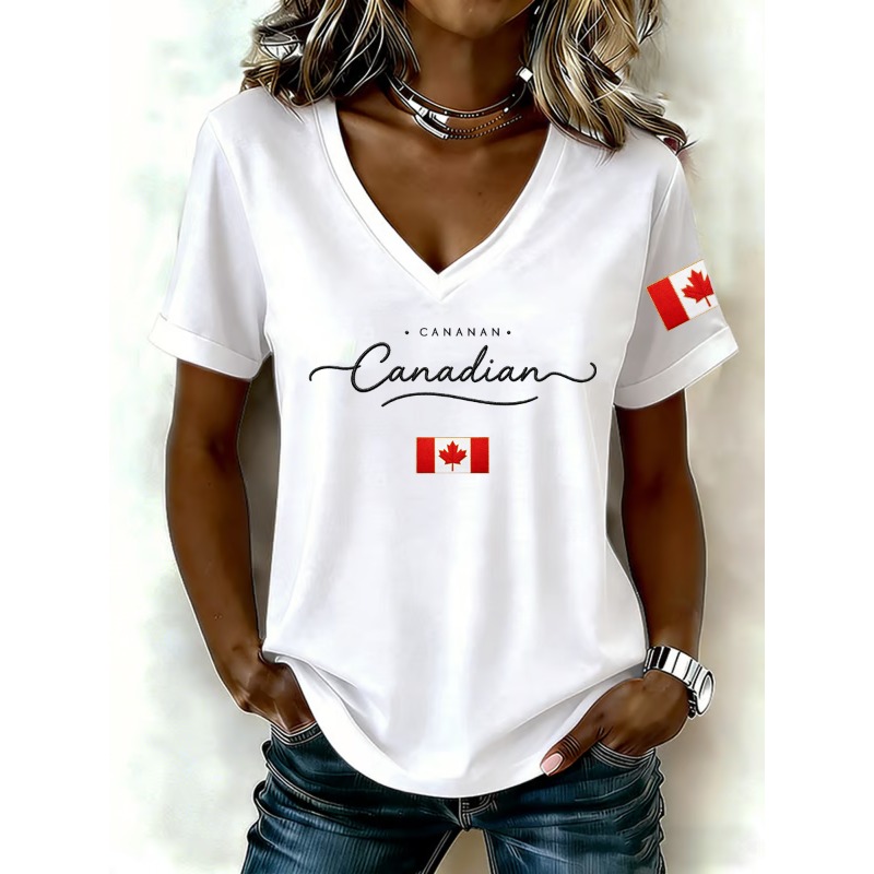 Koszulki damskie z nadrukiem f – Summer Clothing Women Canada recenzja i cena