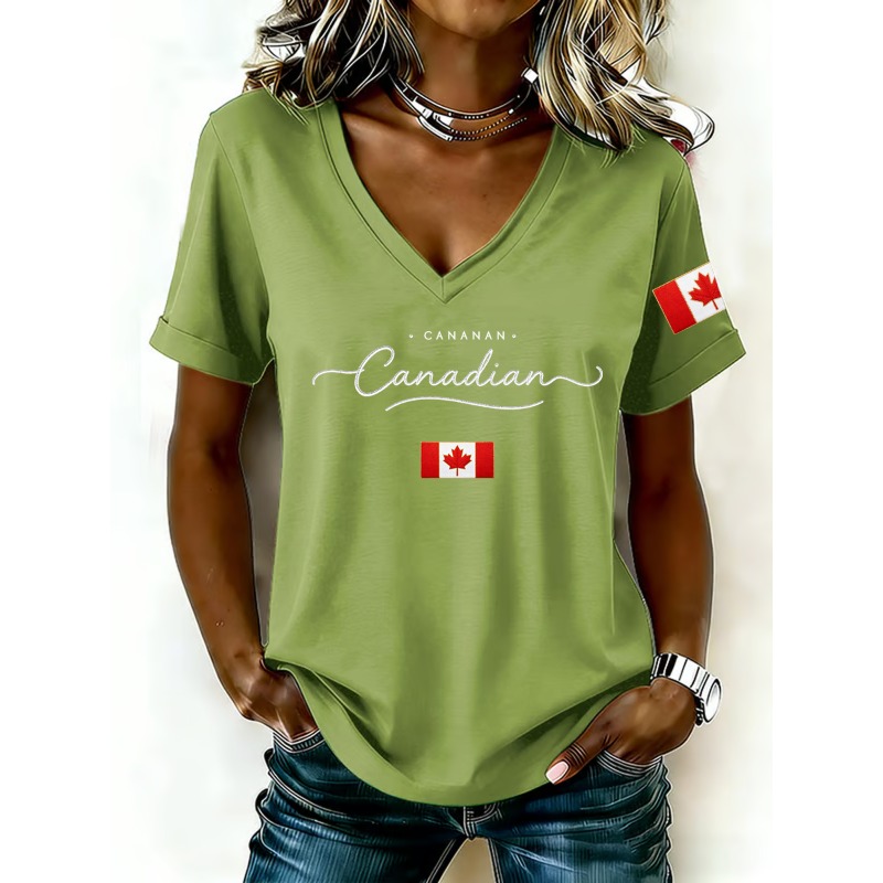 Koszulki damskie z nadrukiem f – Summer Clothing Women Canada recenzja i cena