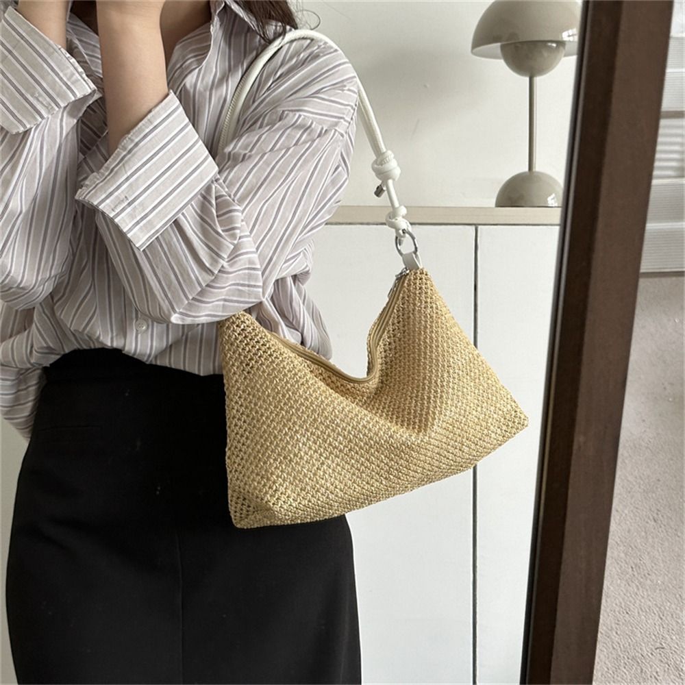 Duża Tkana Torba ze Słomy Dams – Beach Bag Straw recenzja i cena
