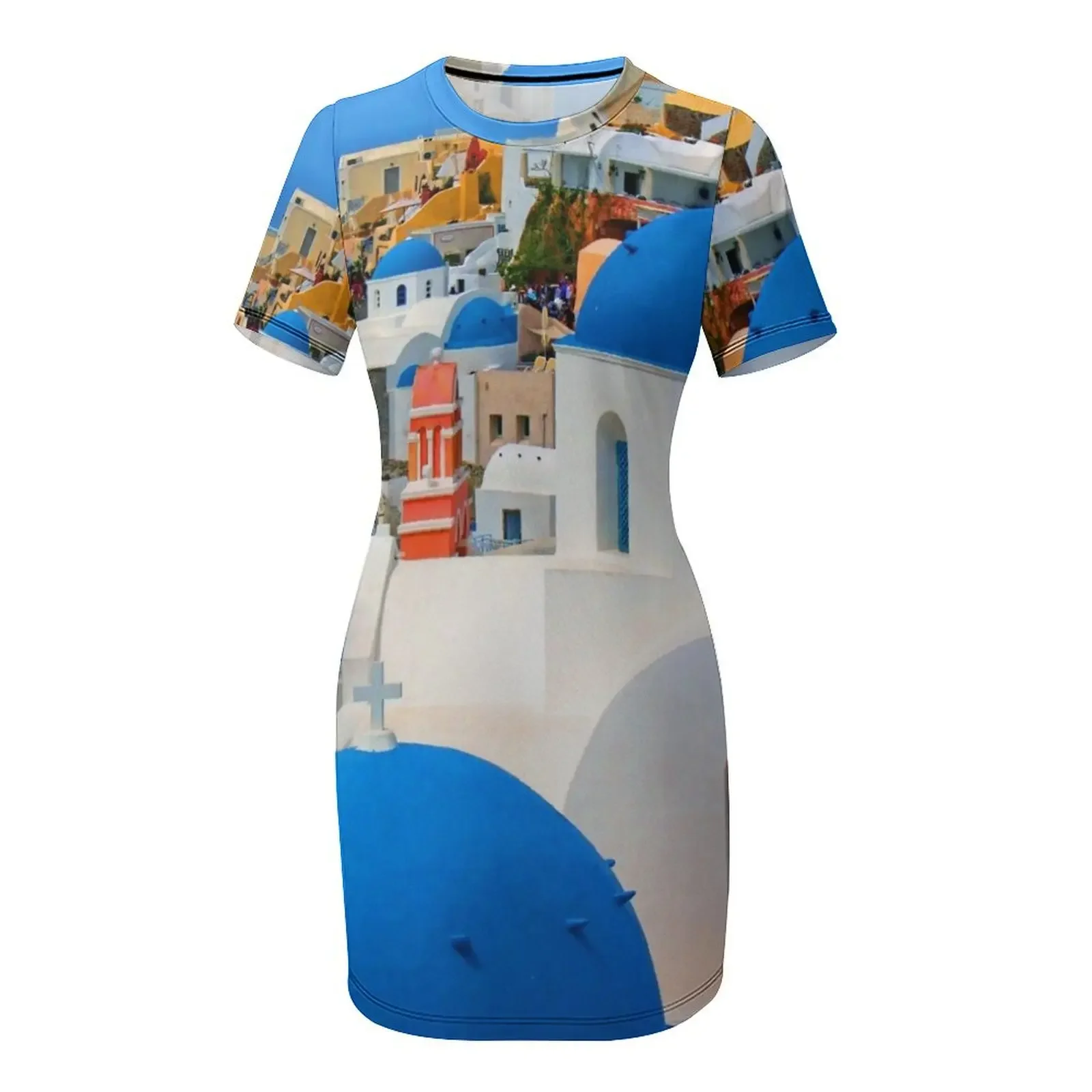 Santorini Grecja Kolorowa Suki – Summer Clothing For Greece recenzja i cena