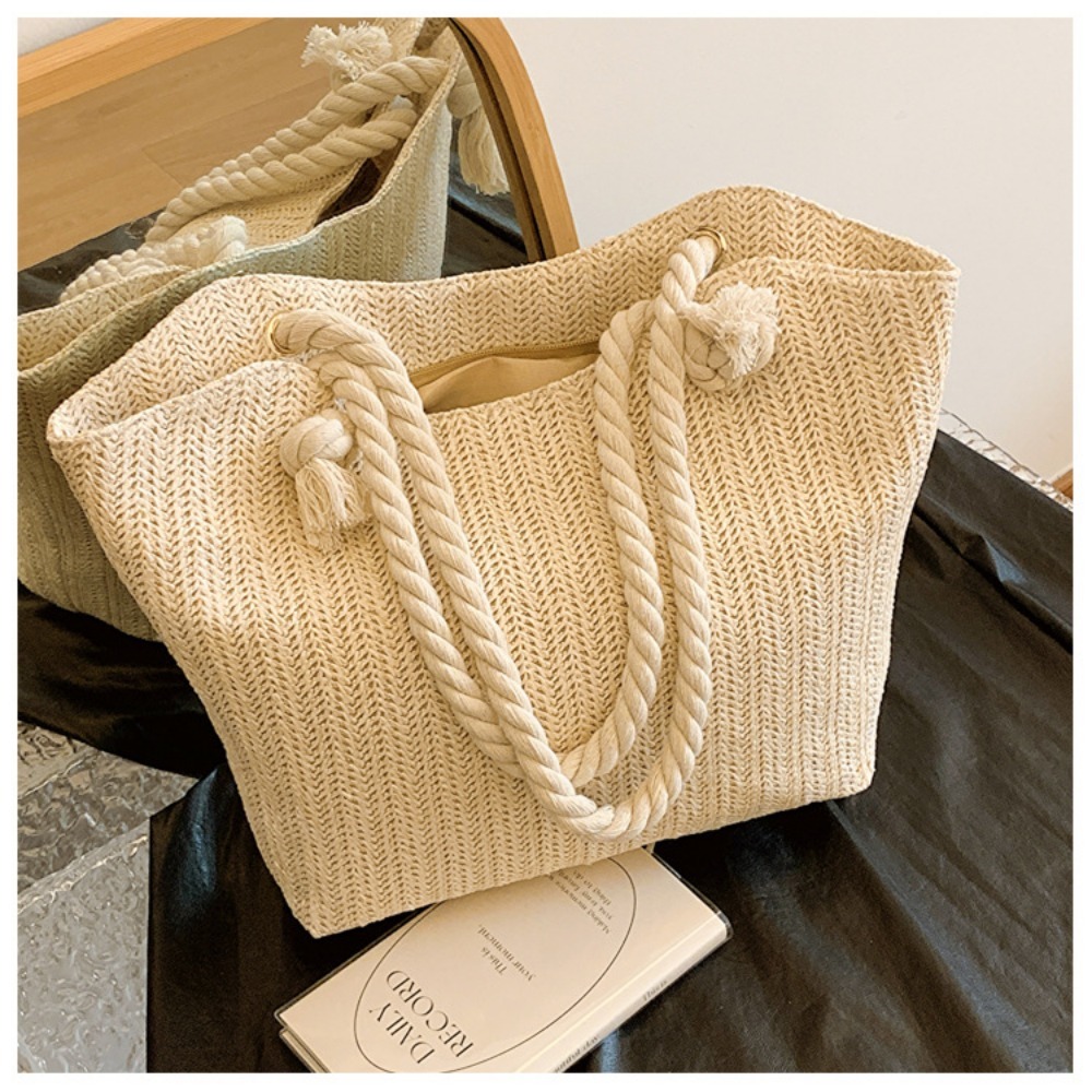Nowa letnia torba plażowa o du – Beach Bag Straw recenzja i cena