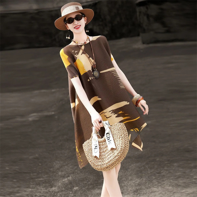 Modna plisowana sukienka plus  – Summer Clothing H&M recenzja i cena