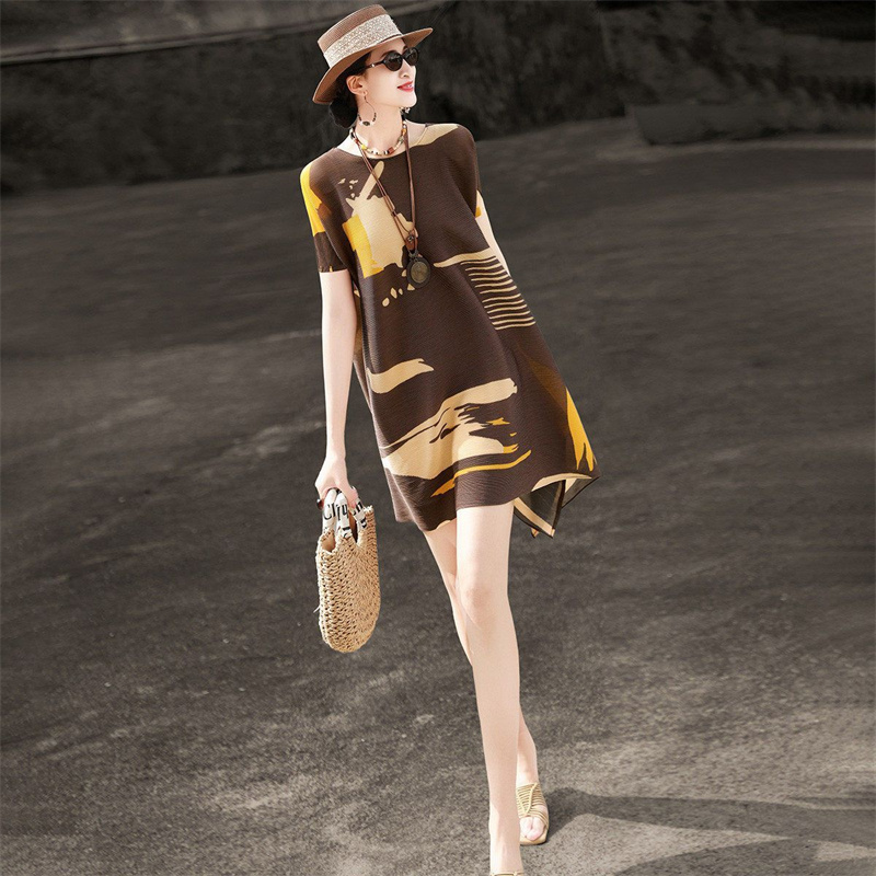 Modna plisowana sukienka plus  – Summer Clothing H&M recenzja i cena