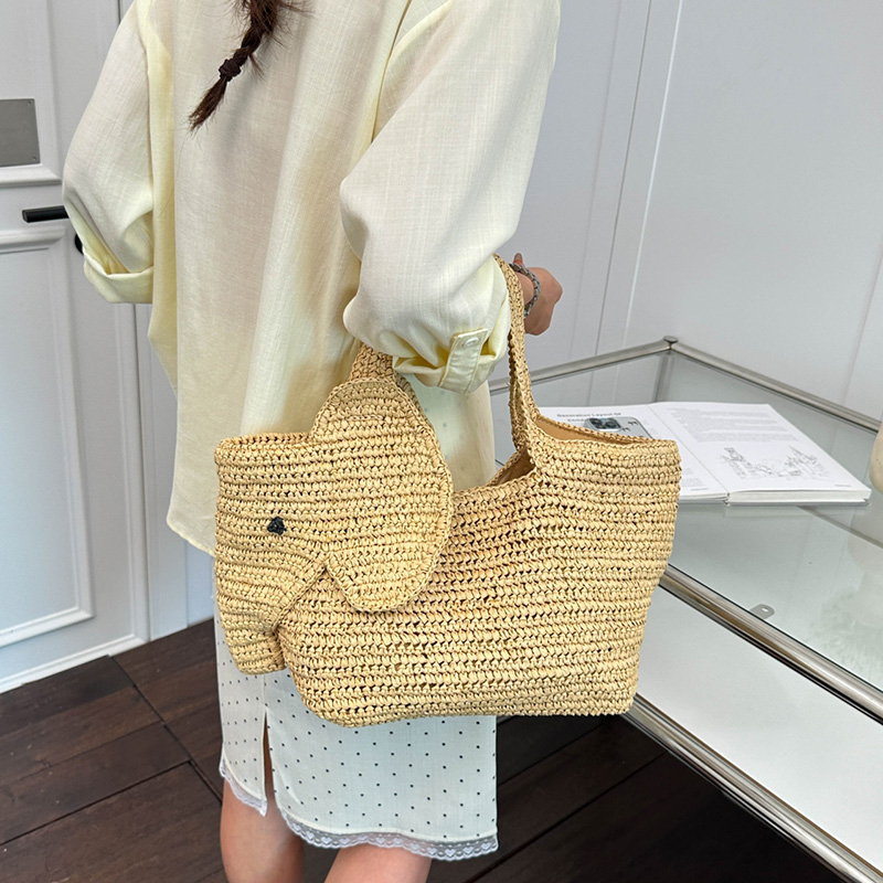 Torba ze słomy raffia w kształ – Beach Bag Straw recenzja i cena