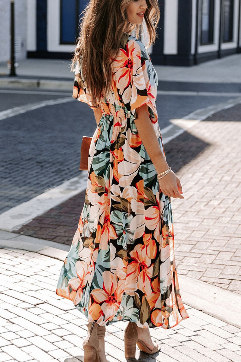 Sukienka w stylu boho z kwiato – Summer Clothing H&M recenzja i cena