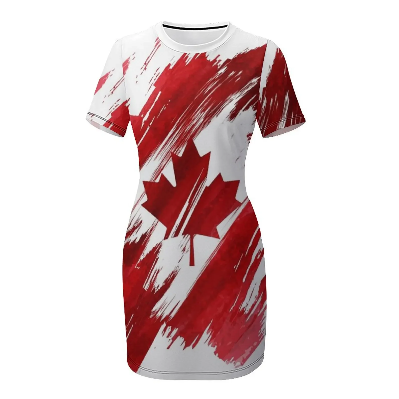 Kanadyjska sukienka z krótkim  – Summer Clothing Women Canada recenzja i cena