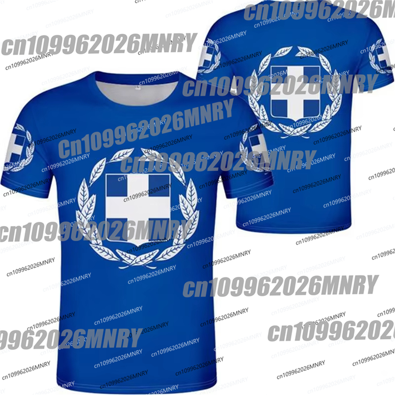 Koszulka męska z grafiką emble – Summer Clothing For Greece recenzja i cena