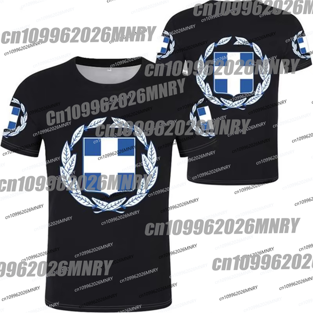 Koszulka męska z grafiką emble – Summer Clothing For Greece recenzja i cena