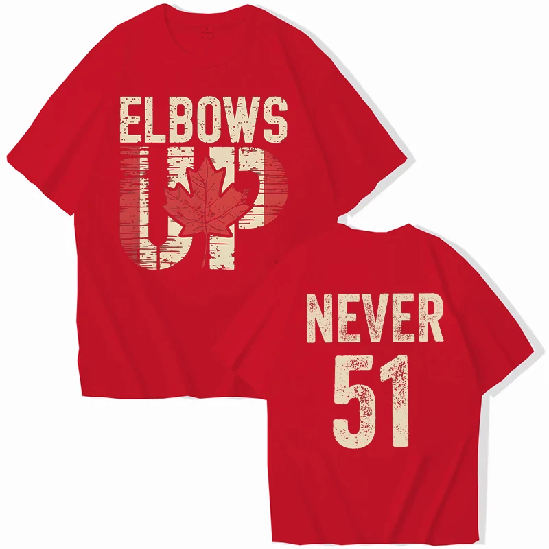Retro Elbows Up Never 51 Canad – Summer Clothing Women Canada recenzja i cena