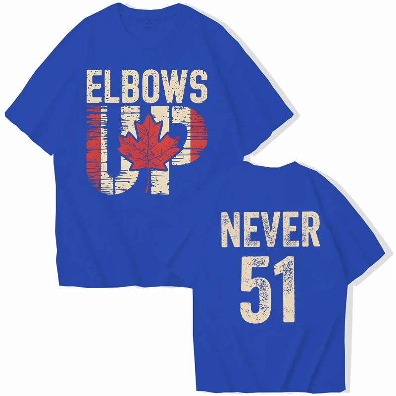 Retro Elbows Up Never 51 Canad – Summer Clothing Women Canada recenzja i cena