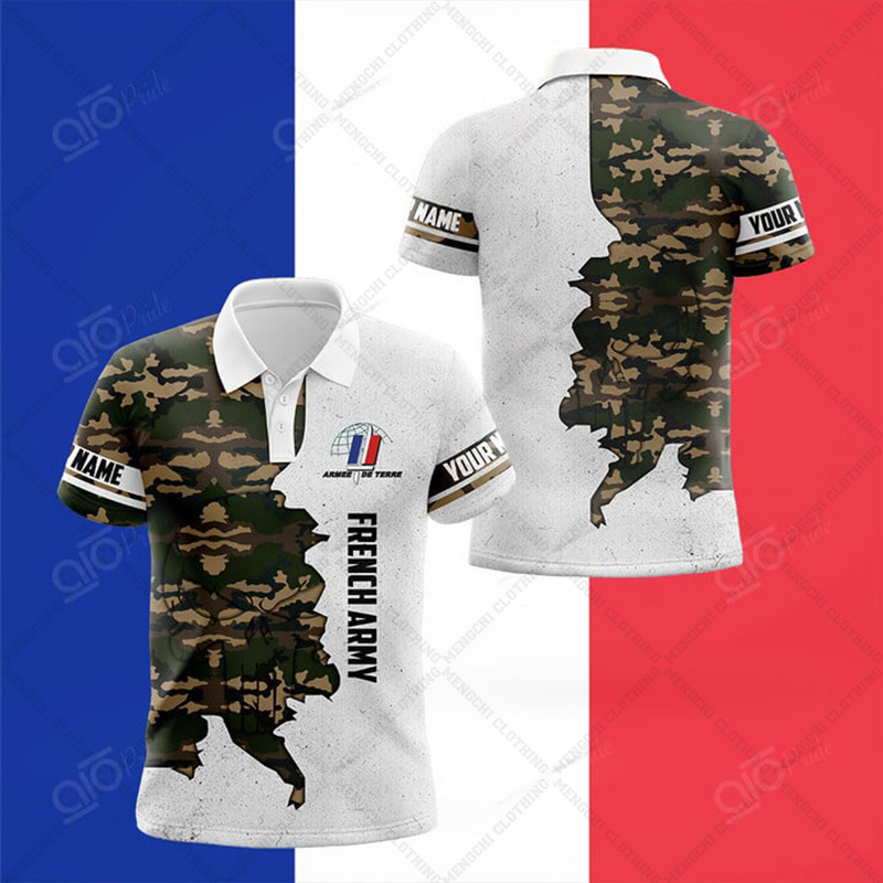 Koszulka polo z grafiką francu – Summer Clothing Names recenzja i cena