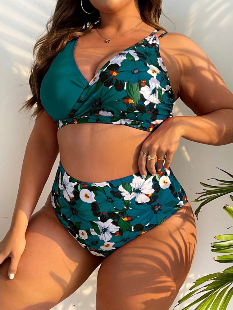 L-5XL Plus Size Bikini z wysok – Bikini Set Push Up recenzja i cena