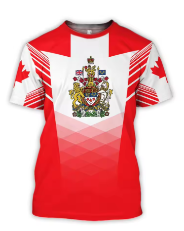 Koszulki Kanada z flagą Kanady – Summer Clothing Women Canada recenzja i cena