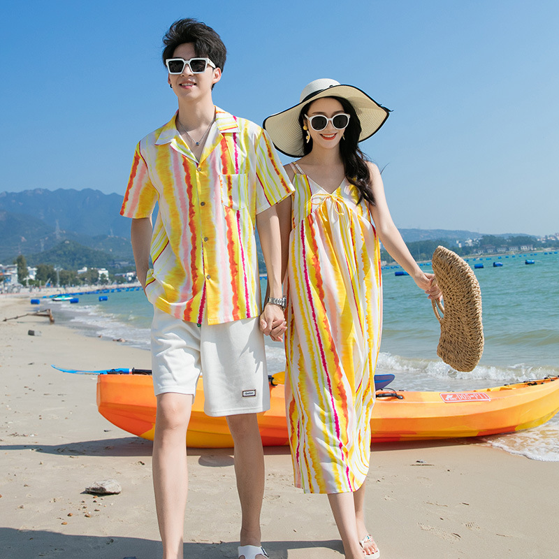 Para Wygląd plażowy Rodzinne u – Summer Clothing Resort recenzja i cena