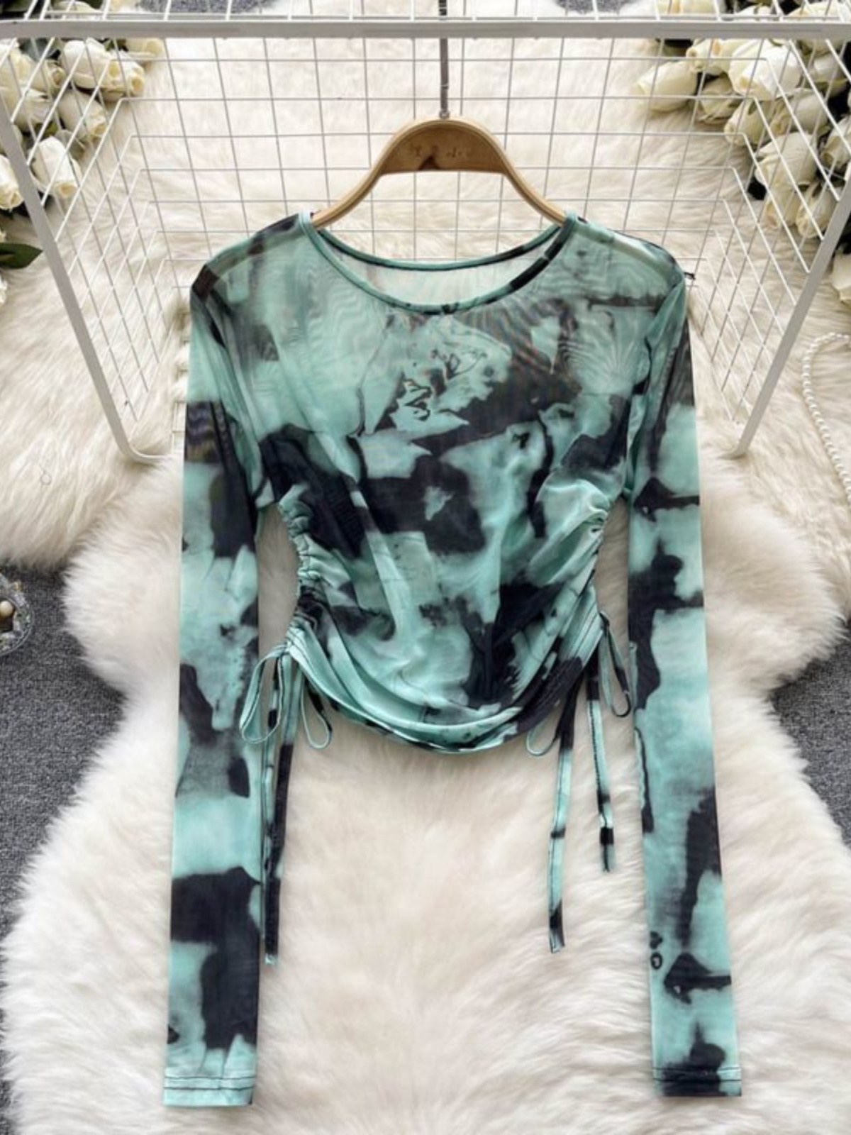 Retro Tie Dye Me Rope round Ne – Summer Clothing Label recenzja i cena