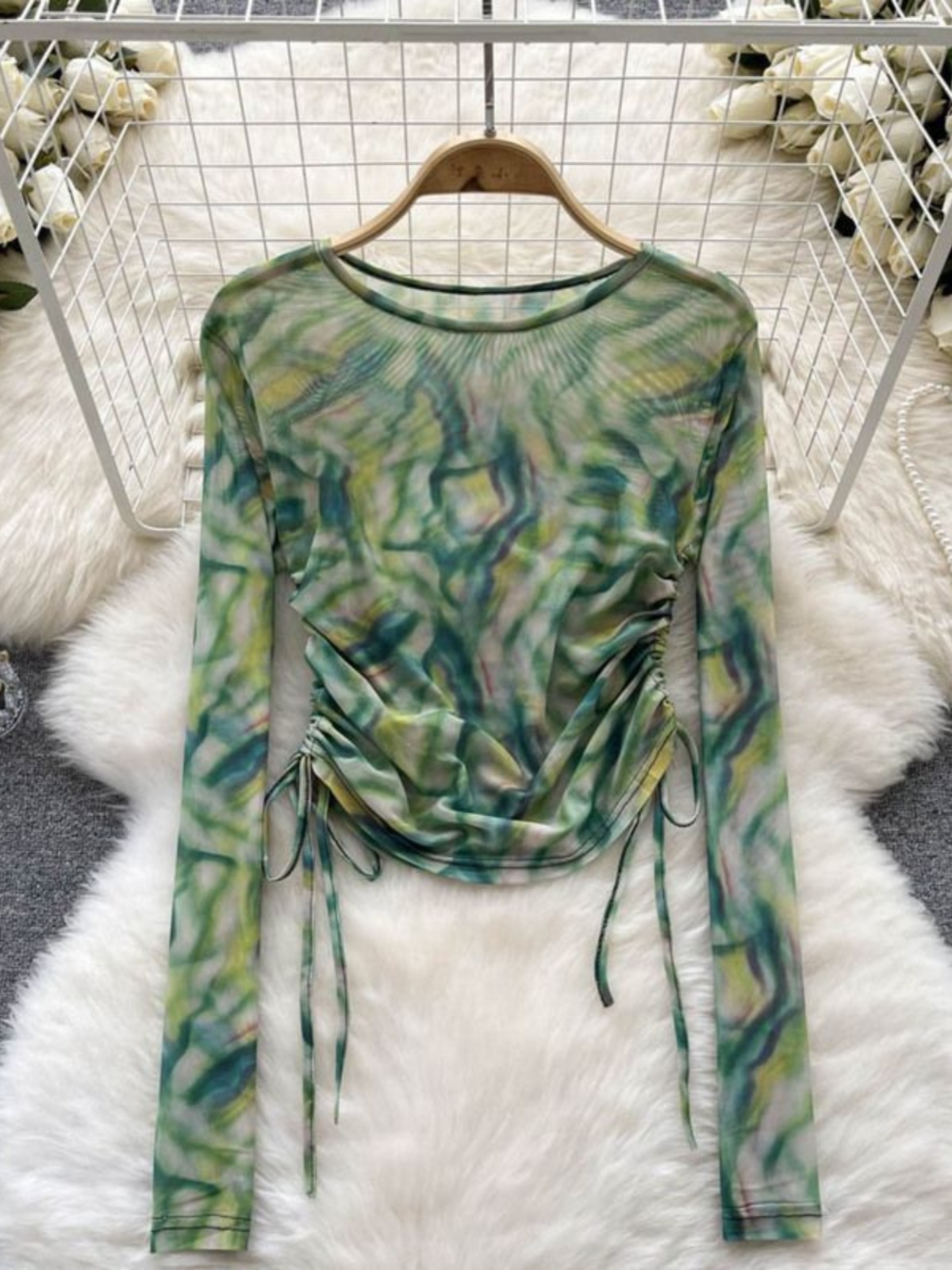 Retro Tie Dye Me Rope round Ne – Summer Clothing Label recenzja i cena