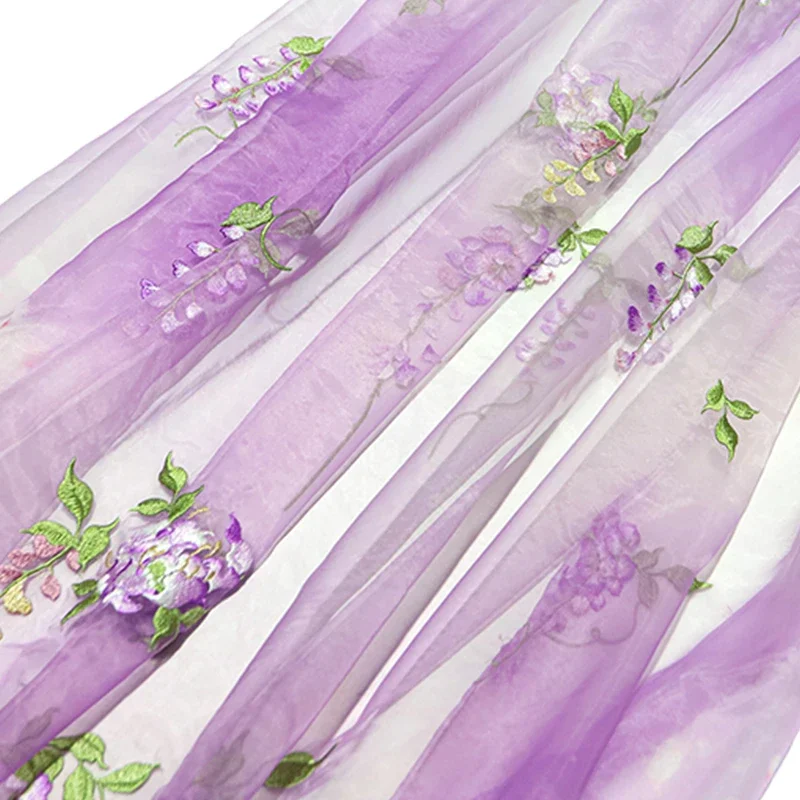 Wisteria tkanina haftowana DIY – Summer Clothing For Babies recenzja i cena