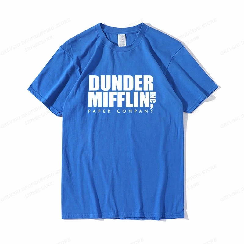 DUNDER MIFFLIN T Shirt moda mę – Summer Clothing Teens recenzja i cena