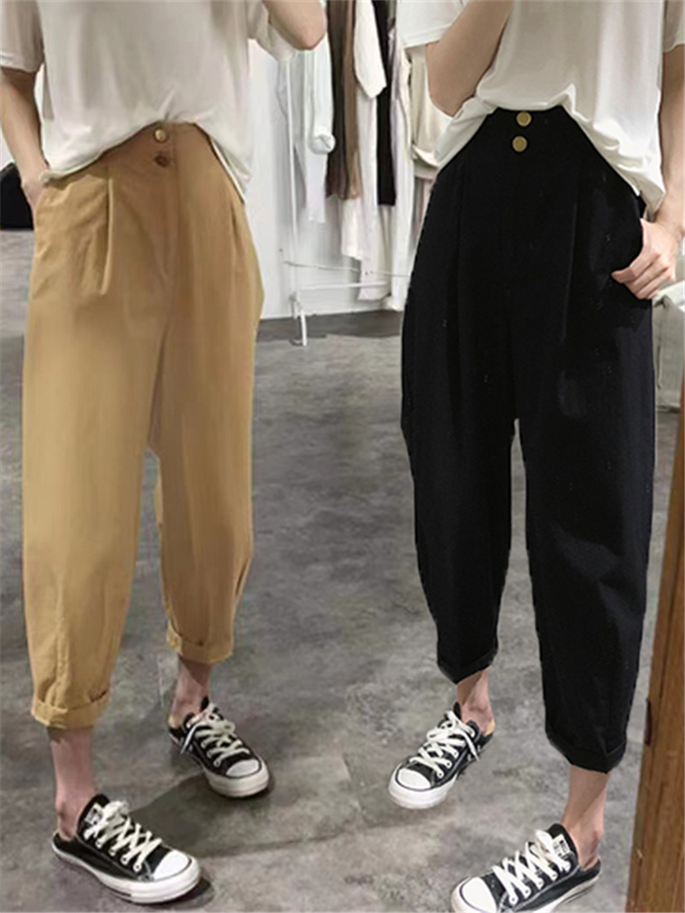 Spodnie damskie o wysokim stan – Summer Clothing Label recenzja i cena