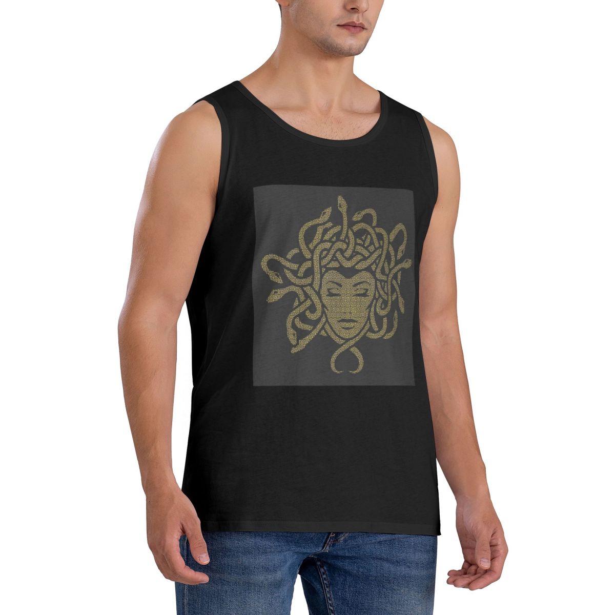 Koszulka bez rękawów męska w s – Summer Clothing For Greece recenzja i cena