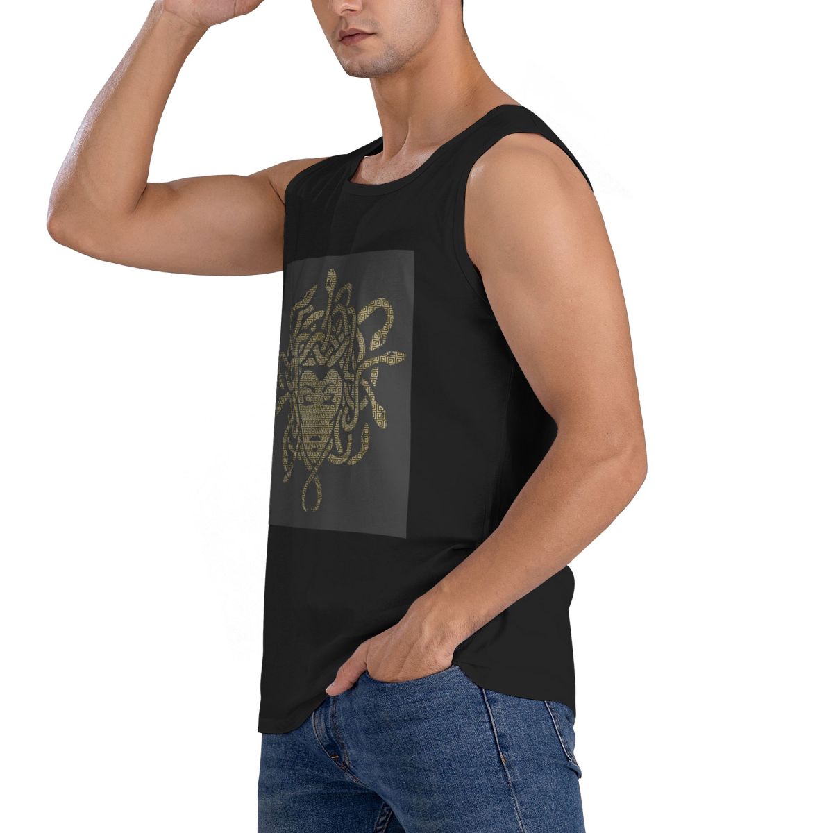 Koszulka bez rękawów męska w s – Summer Clothing For Greece recenzja i cena