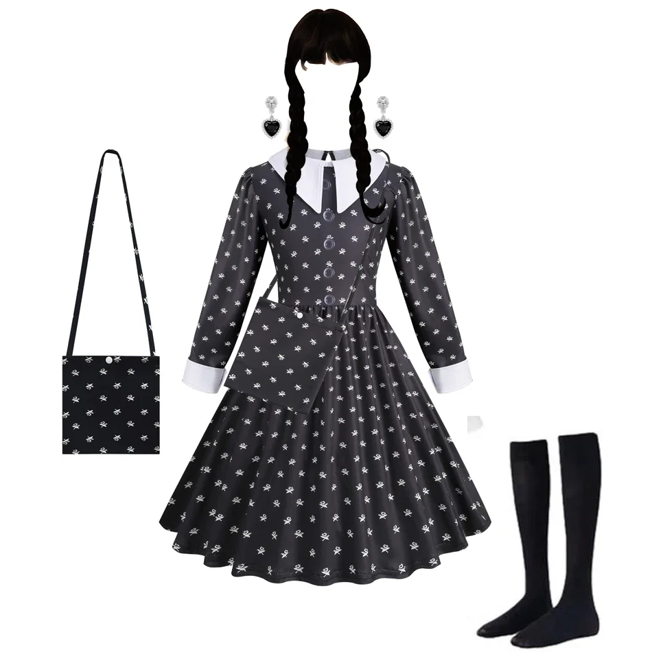 Czarne kostiumy Sukienka dla d – Summer Clothing Teens recenzja i cena