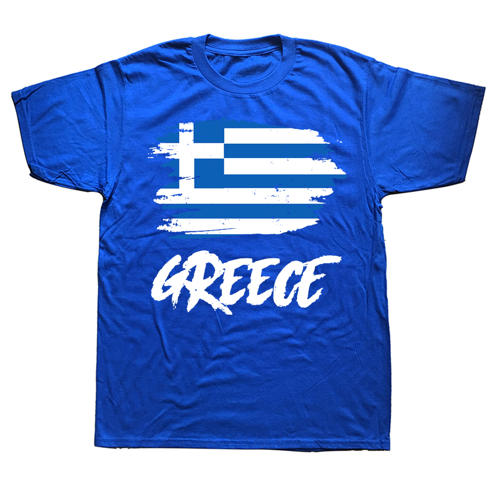Śmieszne koszulki z flagą Grec – Summer Clothing For Greece recenzja i cena