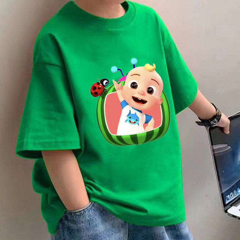 Koszulki dziecięce Cocomelon,  – Summer Clothing For Babies recenzja i cena