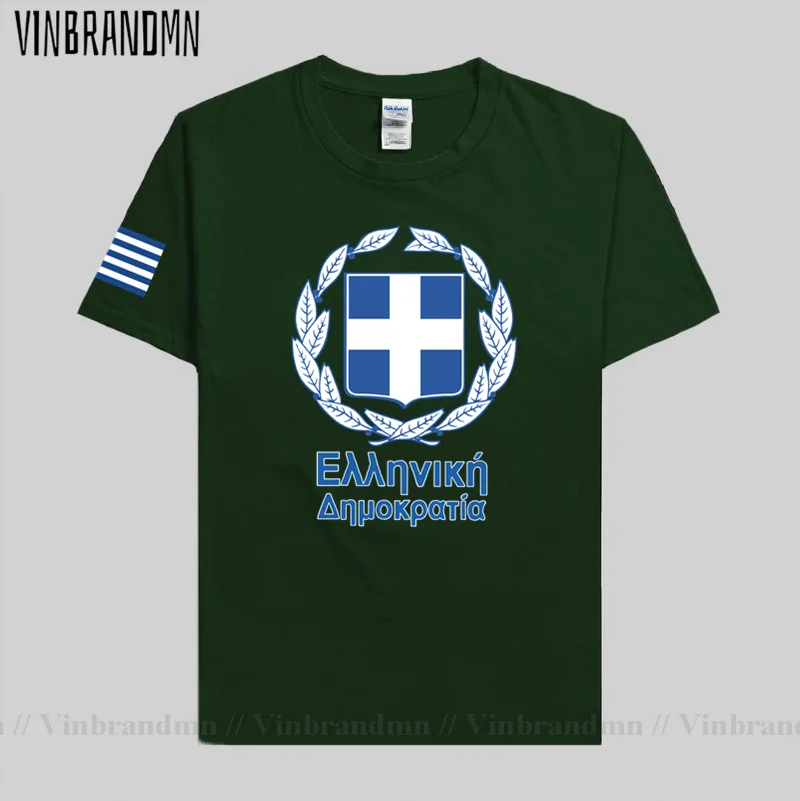 Grecja mężczyźni t shirt moda  – Summer Clothing For Greece recenzja i cena