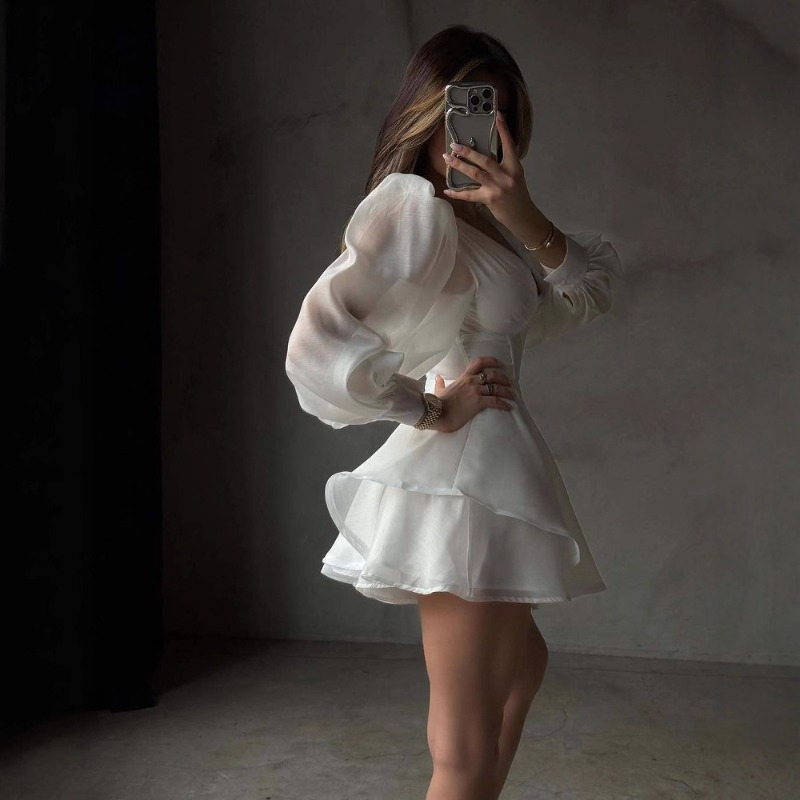 Sukienka z seksownym dekoltem  – Summer Clothing H&M recenzja i cena